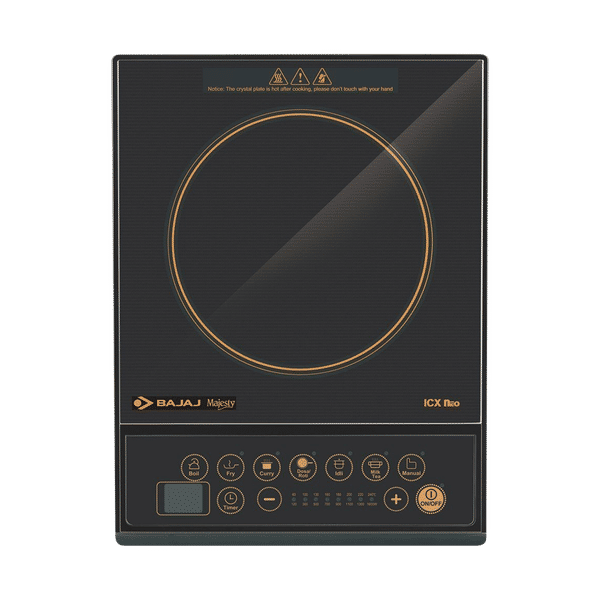 Buy Bajaj Majesty ICX Neo 1600W Induction Cooktop with 7 Preset